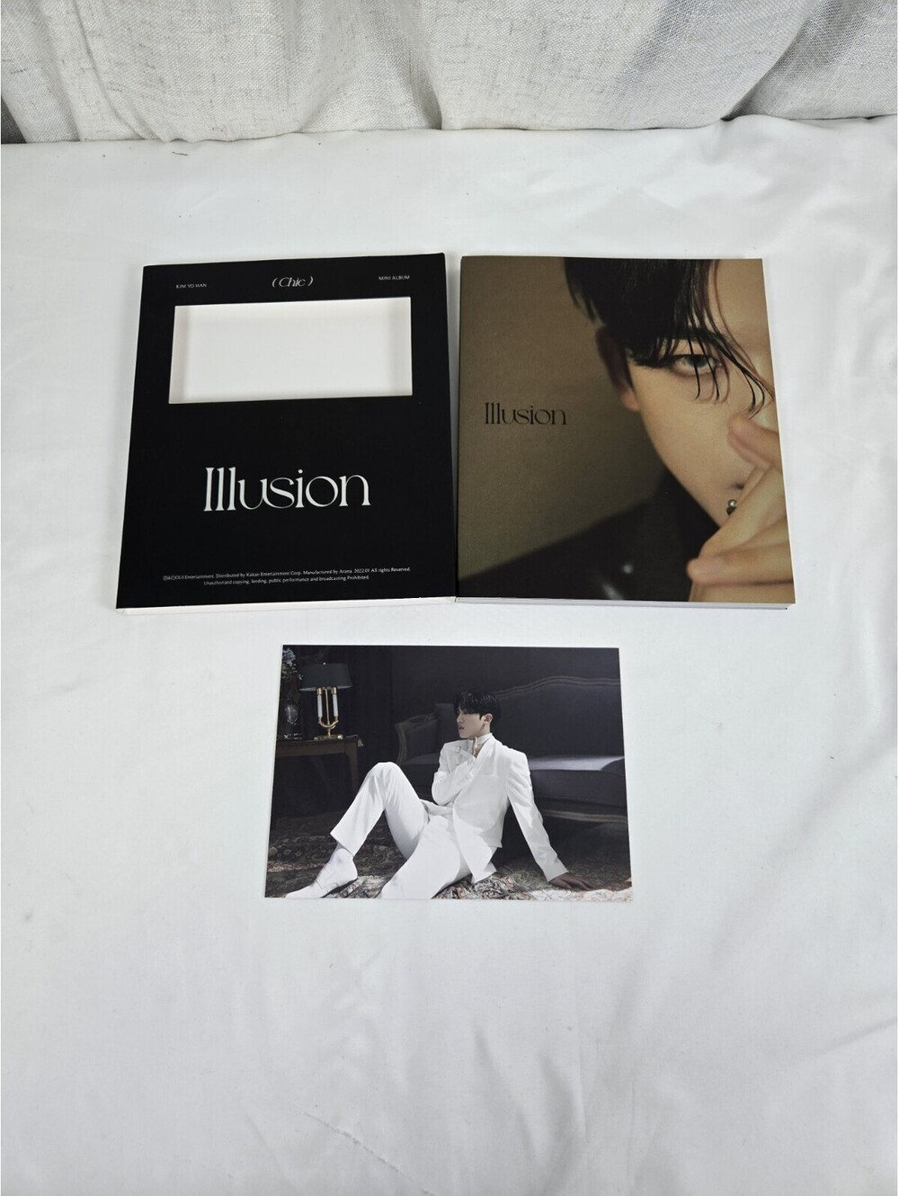 KIM YO HAN WEi 1st Mini Album [Illusion] Chic Ver. CD+Photobook